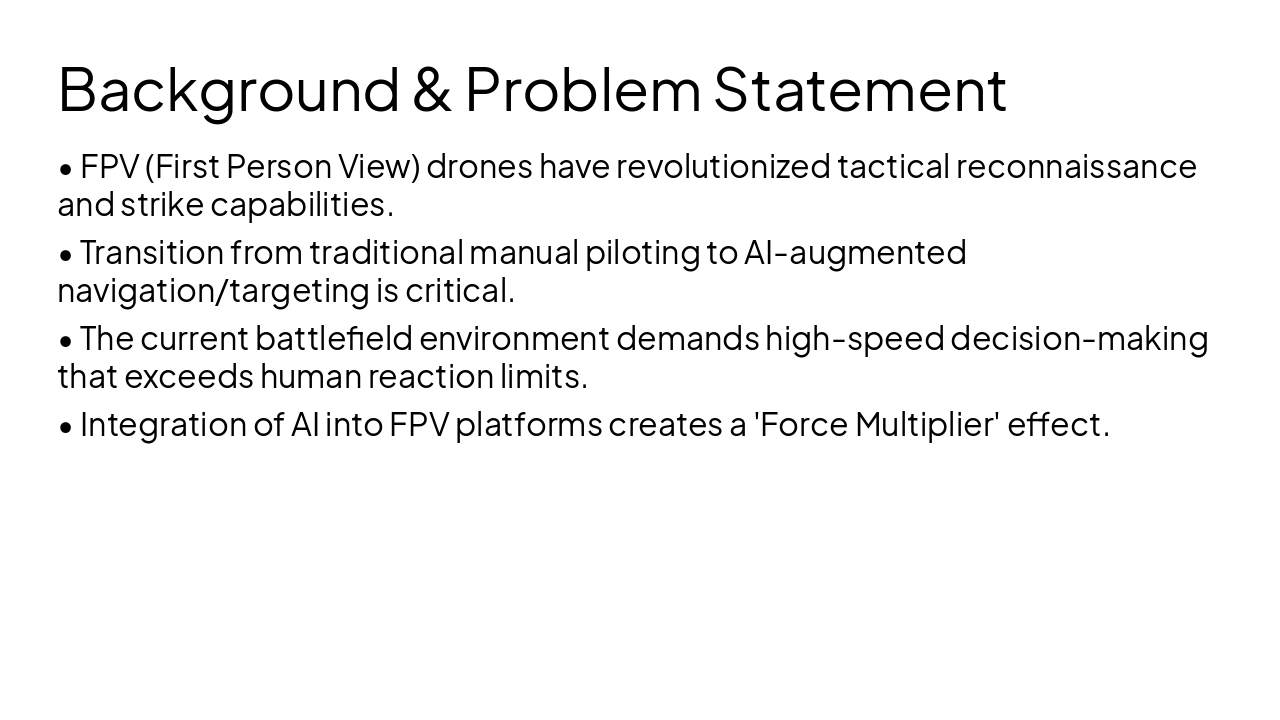 Slide 4 - Background & Problem Statement