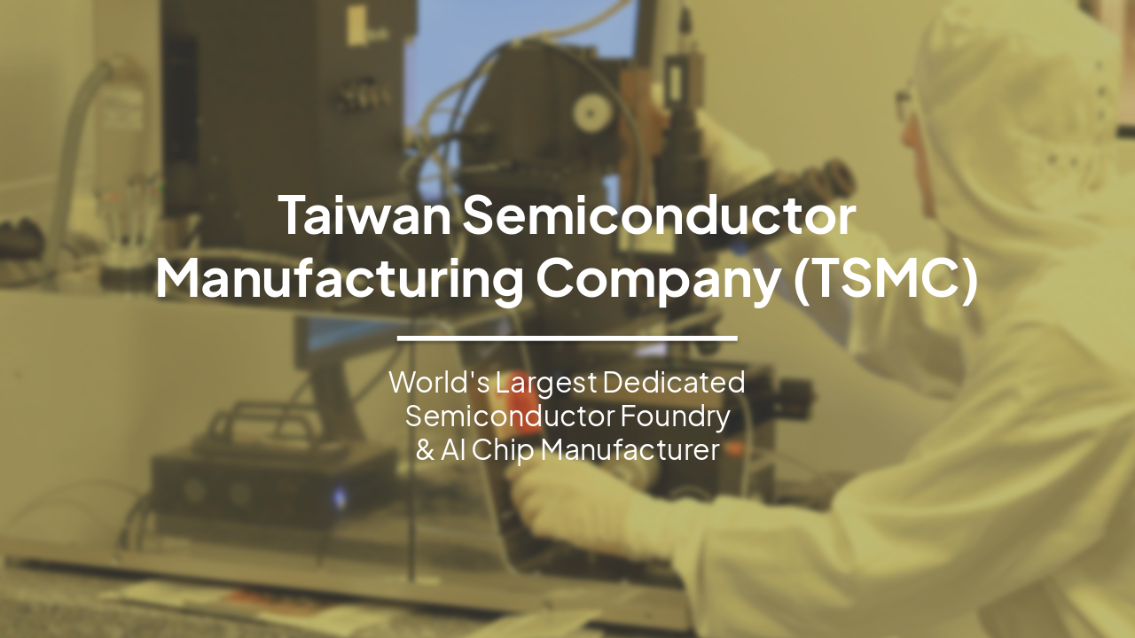 TSMC: Pioneering Semiconductor Foundry & AI Leader