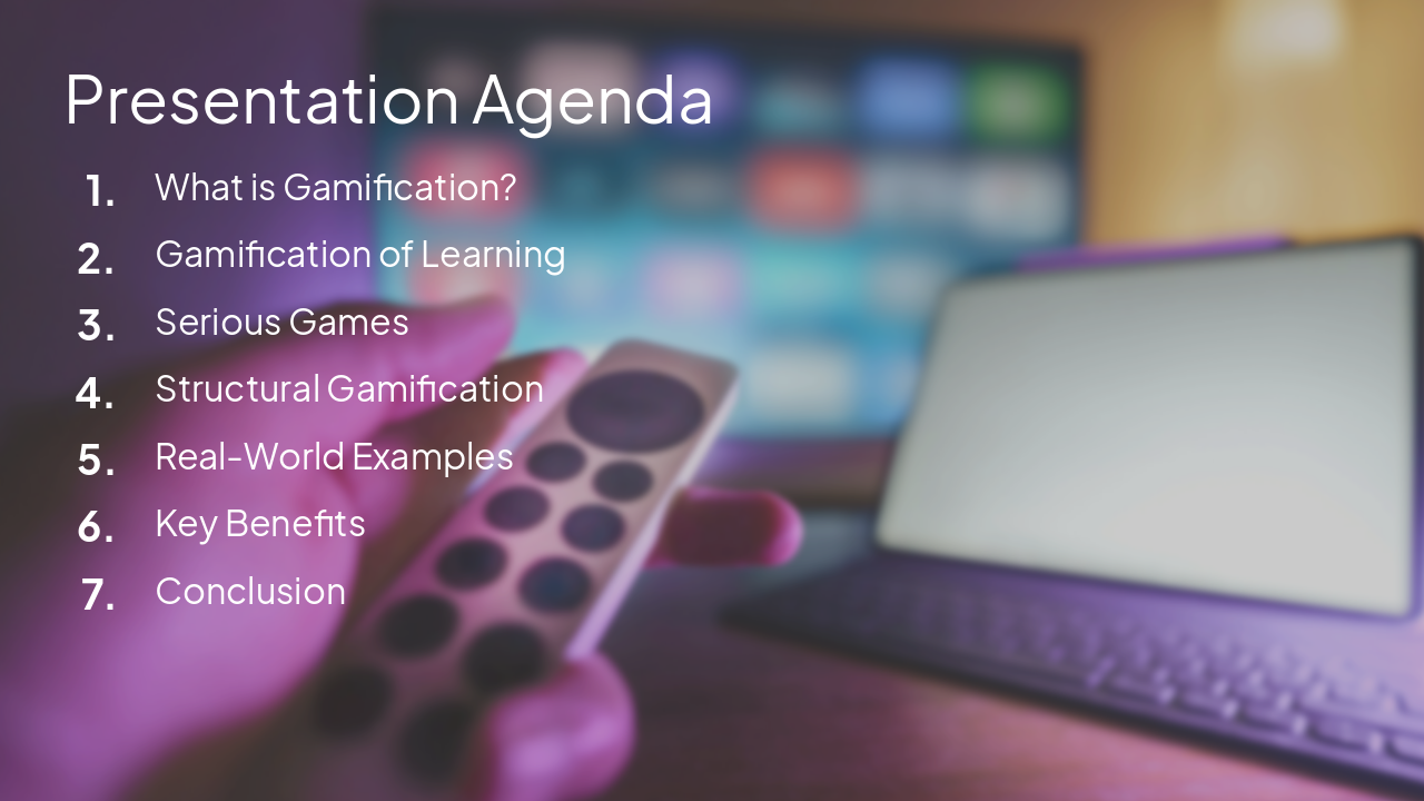 Slide 2 - Presentation Agenda