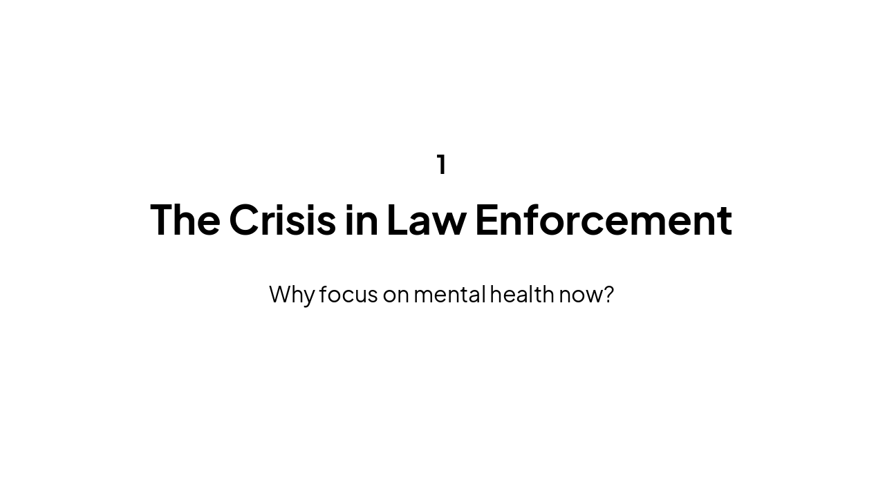 Slide 3 - Section 1: The Crisis