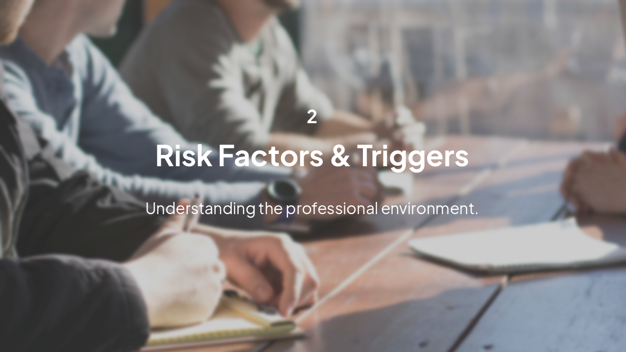 Slide 7 - Section 2: Risk Factors