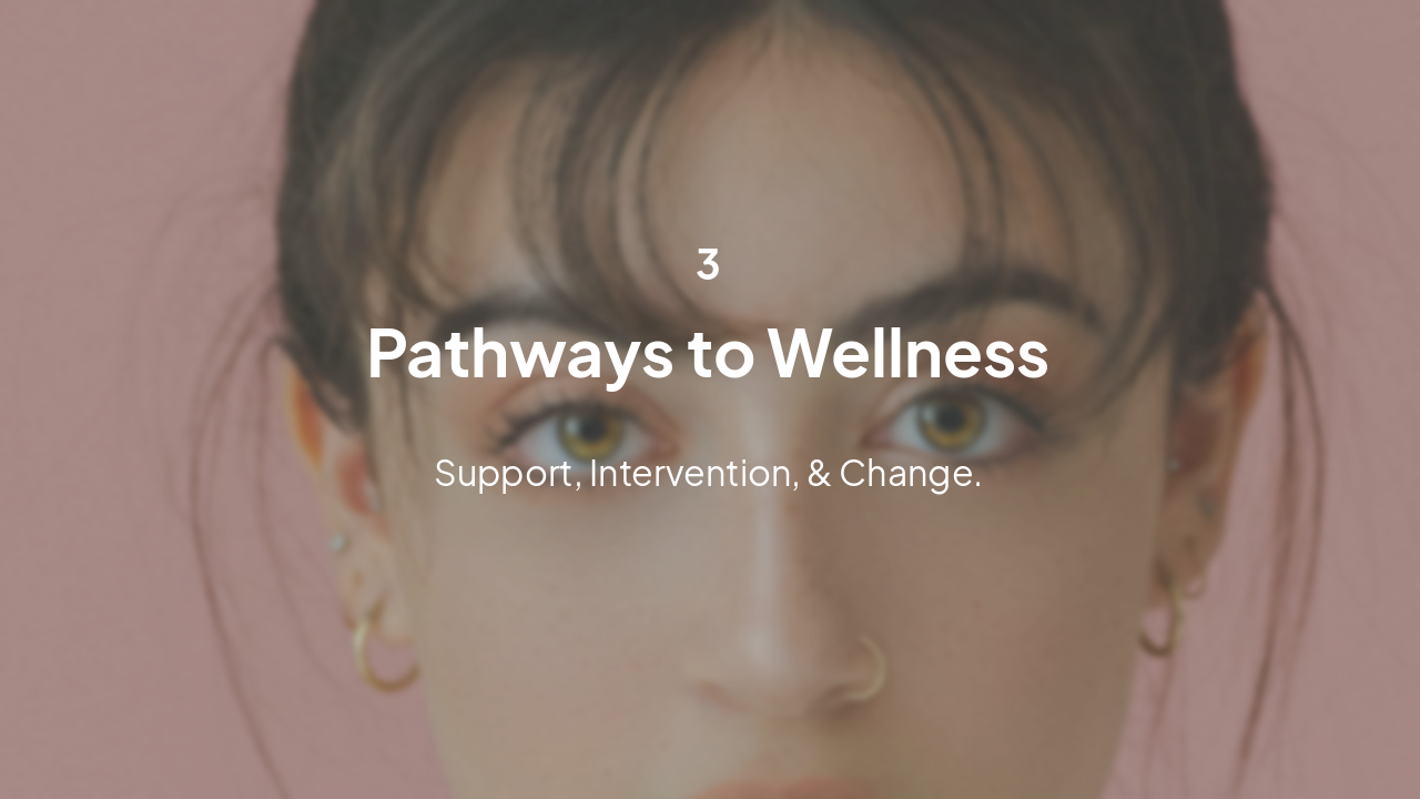 Slide 9 - Section 3: Pathways to Wellness