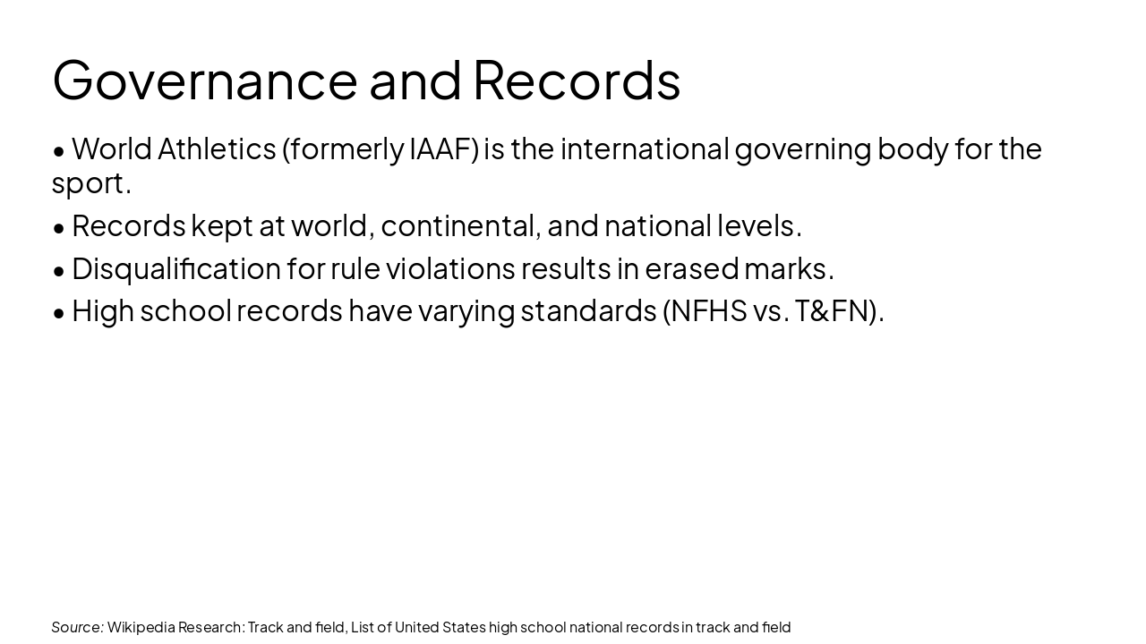 Slide 12 - Governance and Records