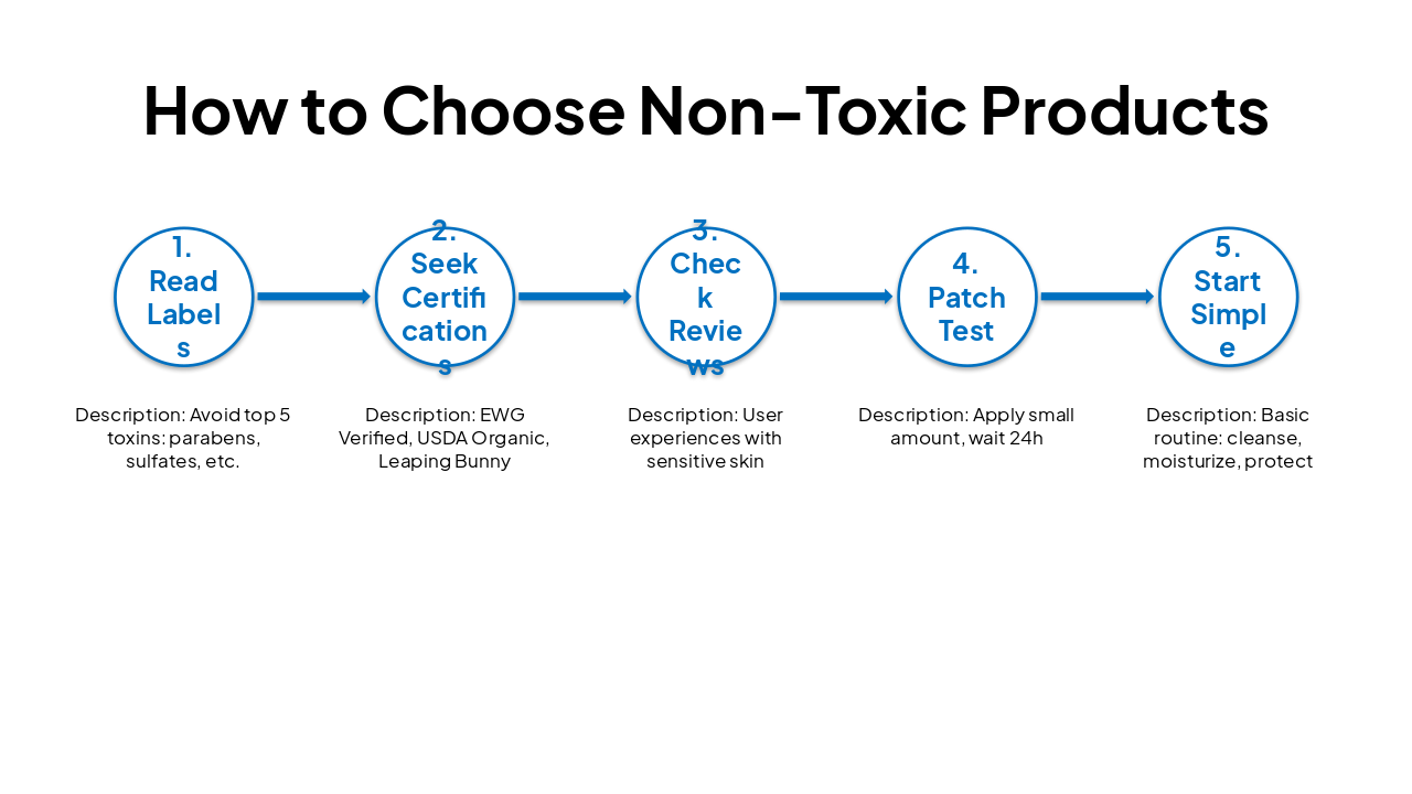 Slide 8 - How to Choose Non-Toxic Products
