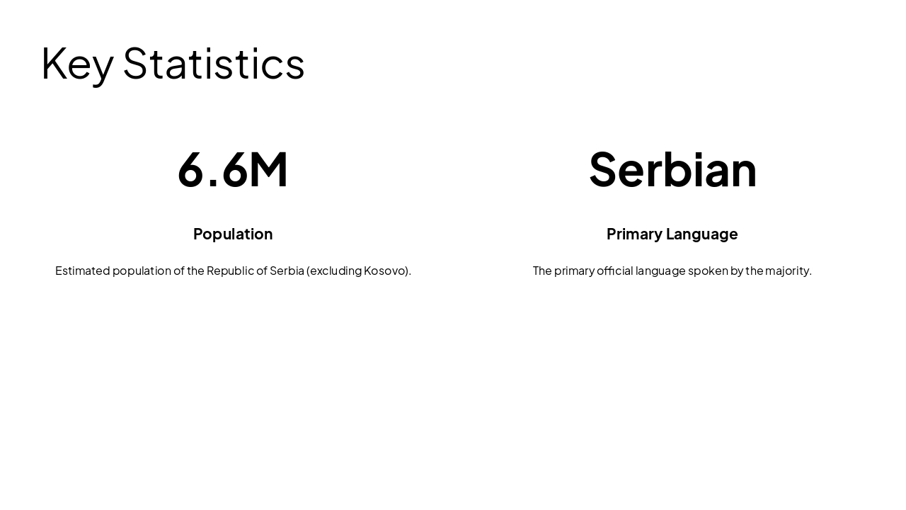 Slide 9 - Key Statistics