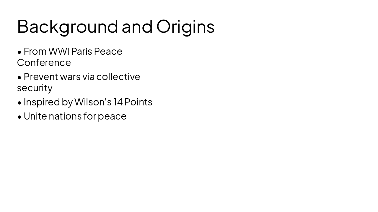 Slide 3 - Background and Origins