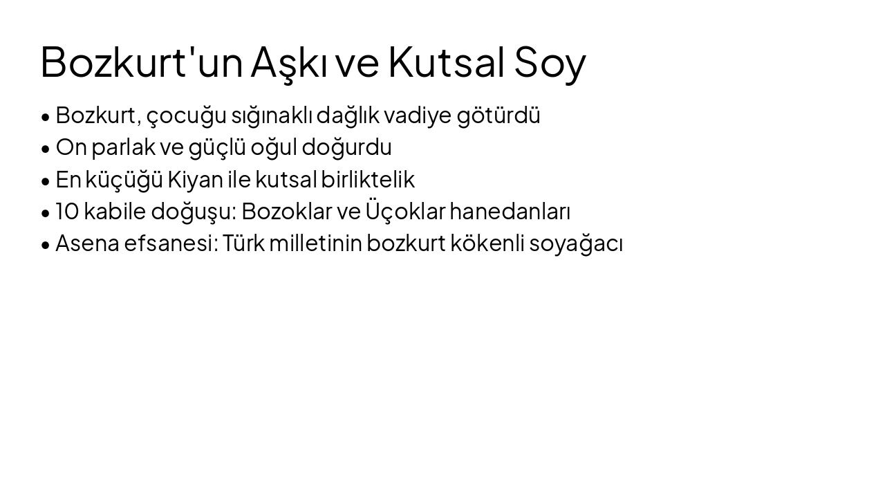 Slide 10 - Aşk ve Soy