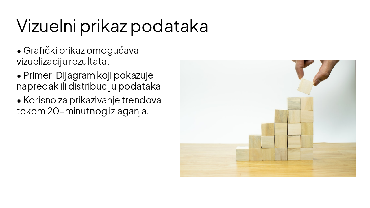 Slide 12 - Vizuelni prikaz podataka