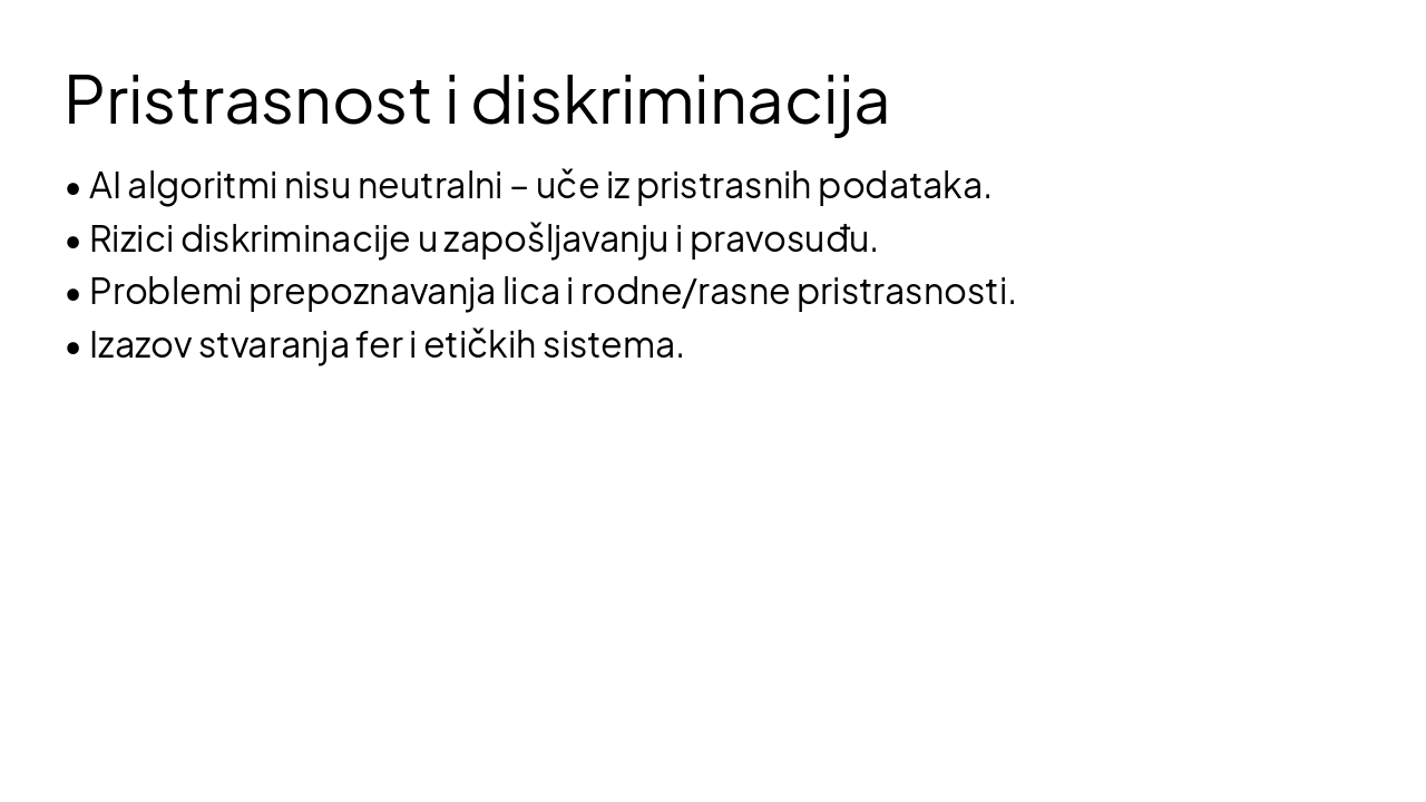 Slide 6 - Pristrasnost i diskriminacija