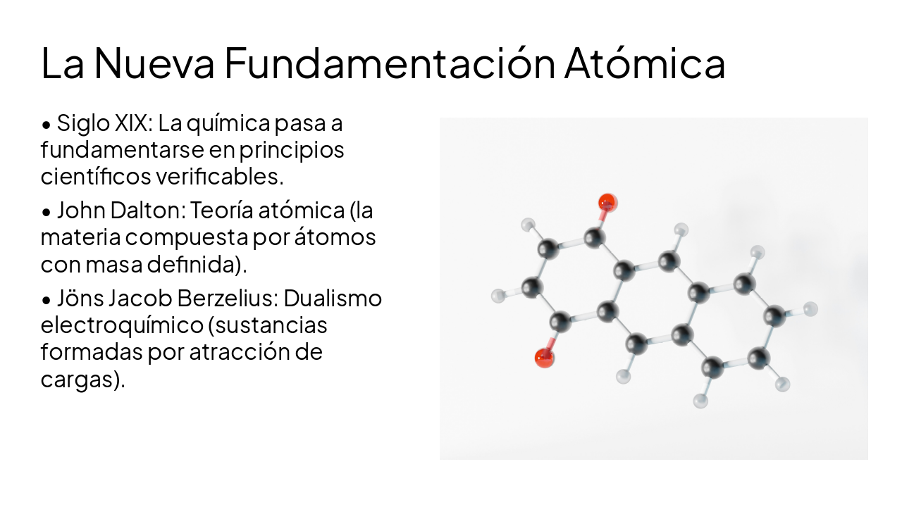 Slide 4 - La Nueva Fundamentación Atómica