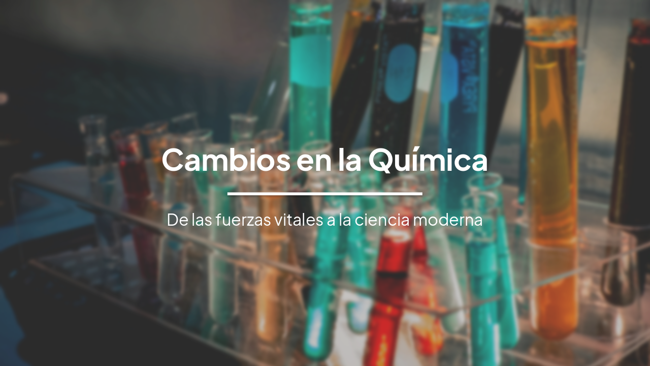 Slide 1 - Cambios en la Química