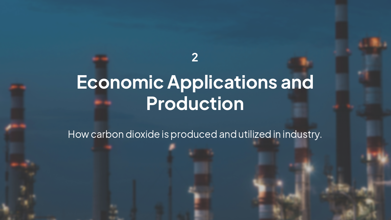 Slide 5 - CO2 in Industry