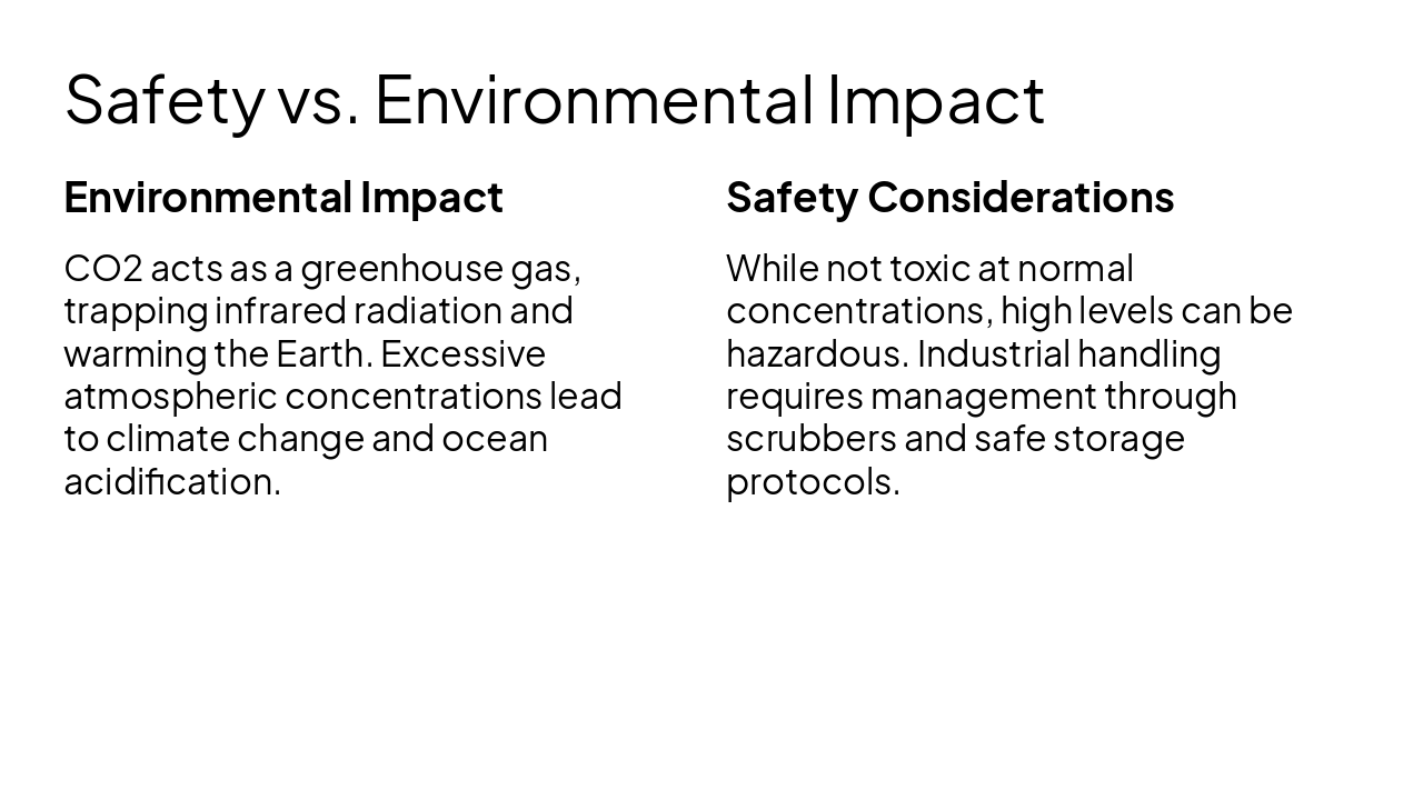 Slide 9 - Safety vs. Environmental Impact