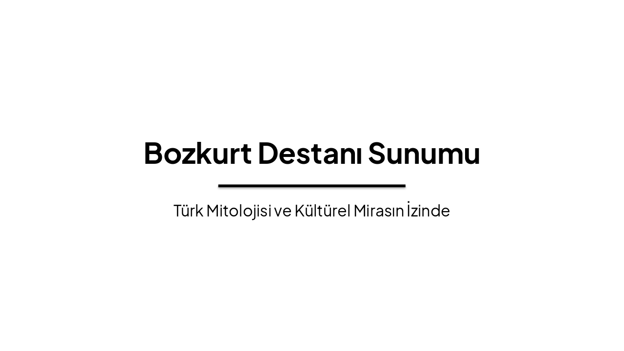 Bozkurt Destanı: Türk Mitolojisinin Efsanesi