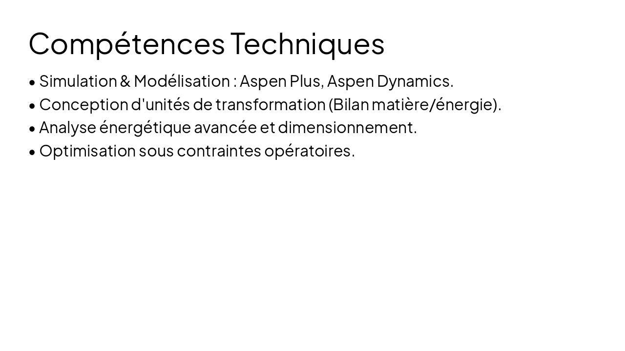 Slide 6 - Compétences Techniques