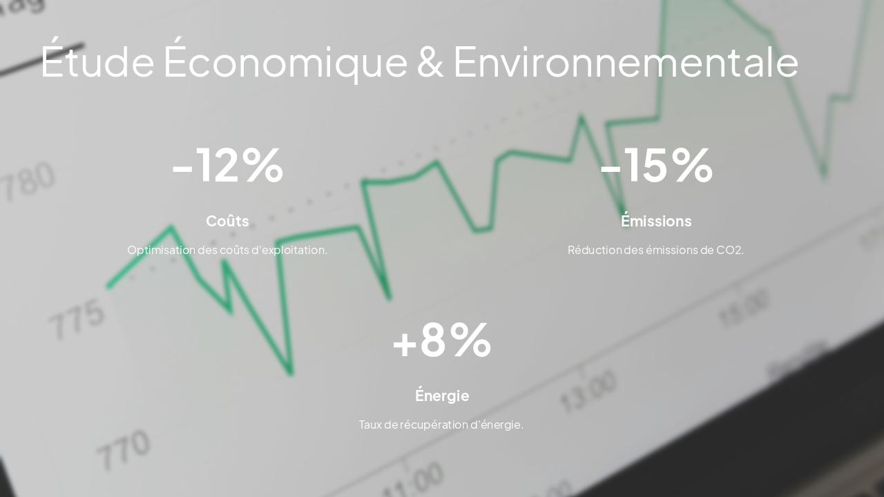 Slide 10 - Étude Économique & Environnementale