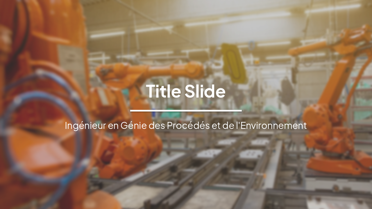 Slide 1 - Title Slide