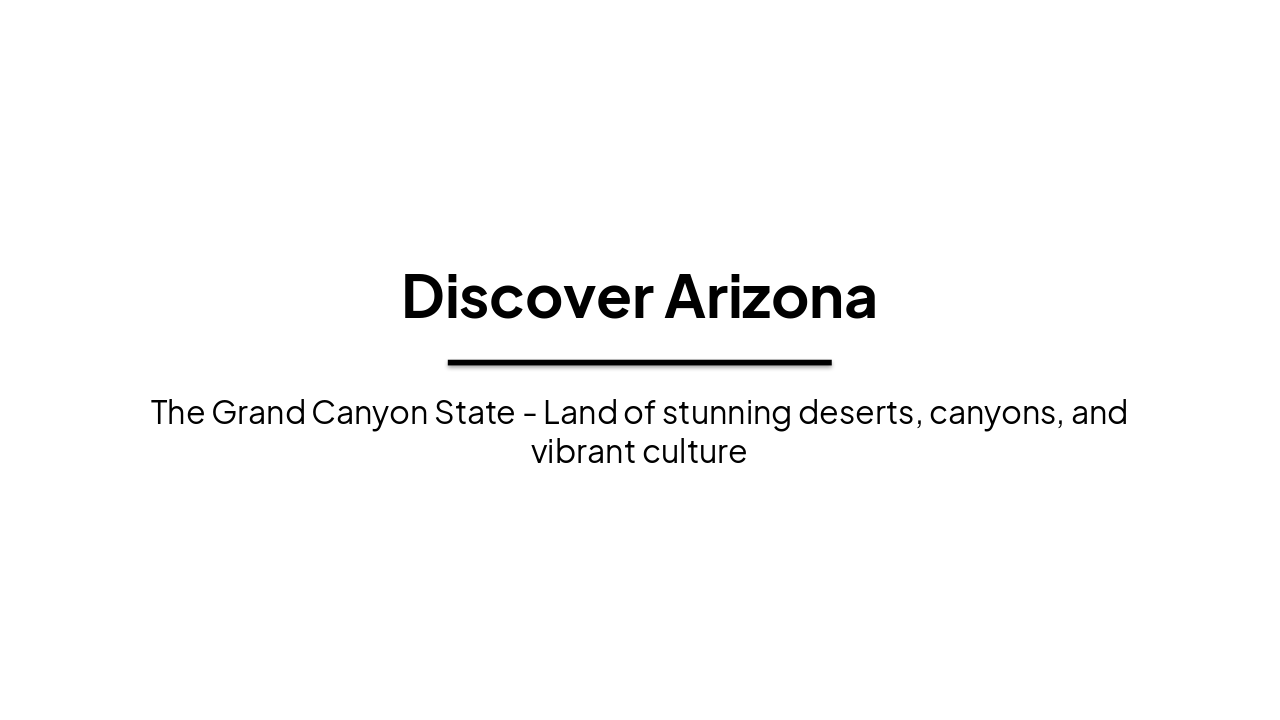 Slide 1 - Discover Arizona