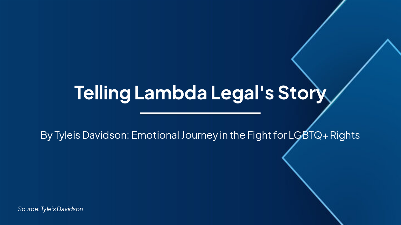 Lambda Legal: Stories of Advocacy Impact (38 chars)