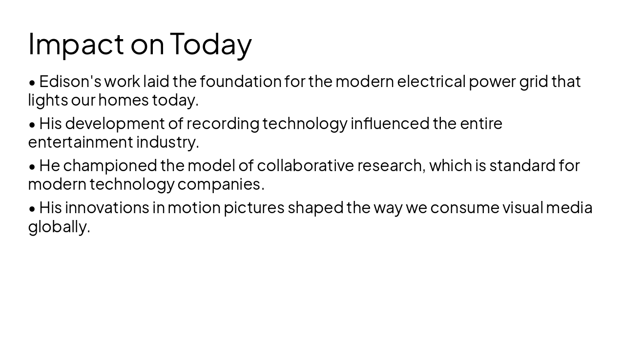 Slide 5 - Impact on Today
