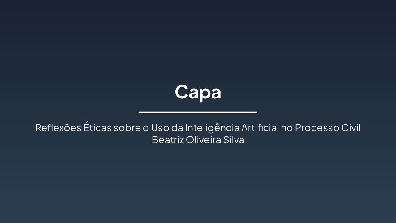 Slide 1 - Capa