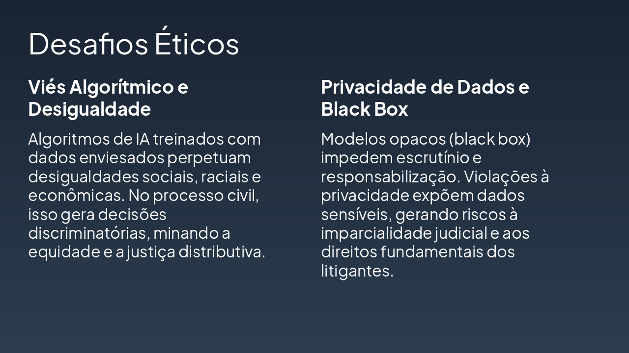 Slide 5 - Desafios Éticos