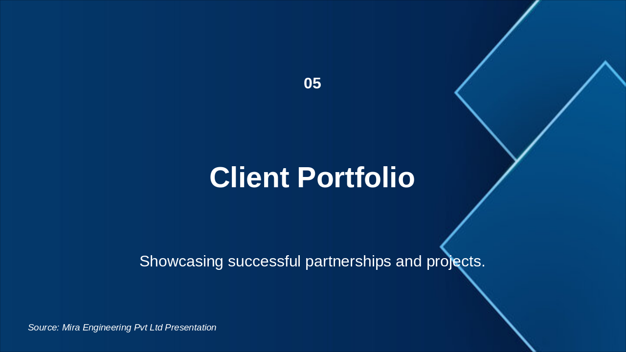 Slide 16 - Client Portfolio