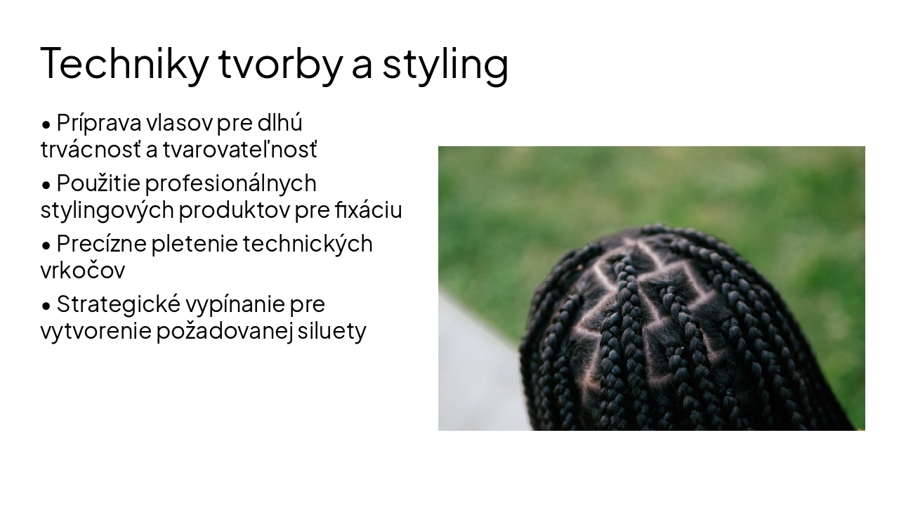 Slide 4 - Techniky tvorby a styling