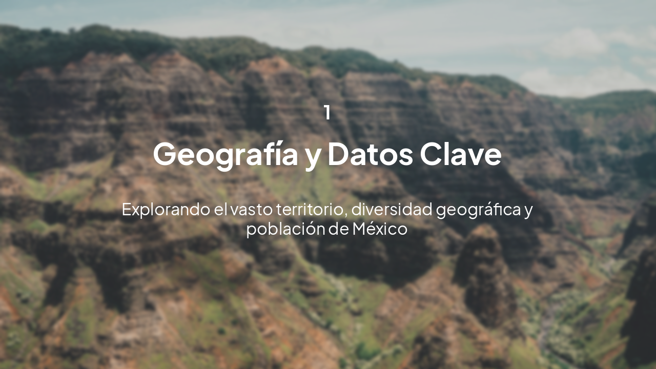 Slide 3 - Geografía y Datos Clave