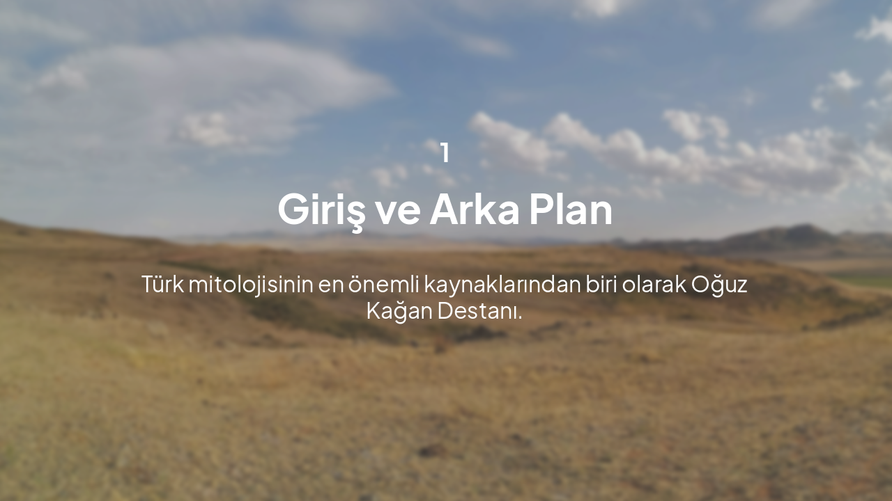 Slide 3 - Giriş ve Arka Plan