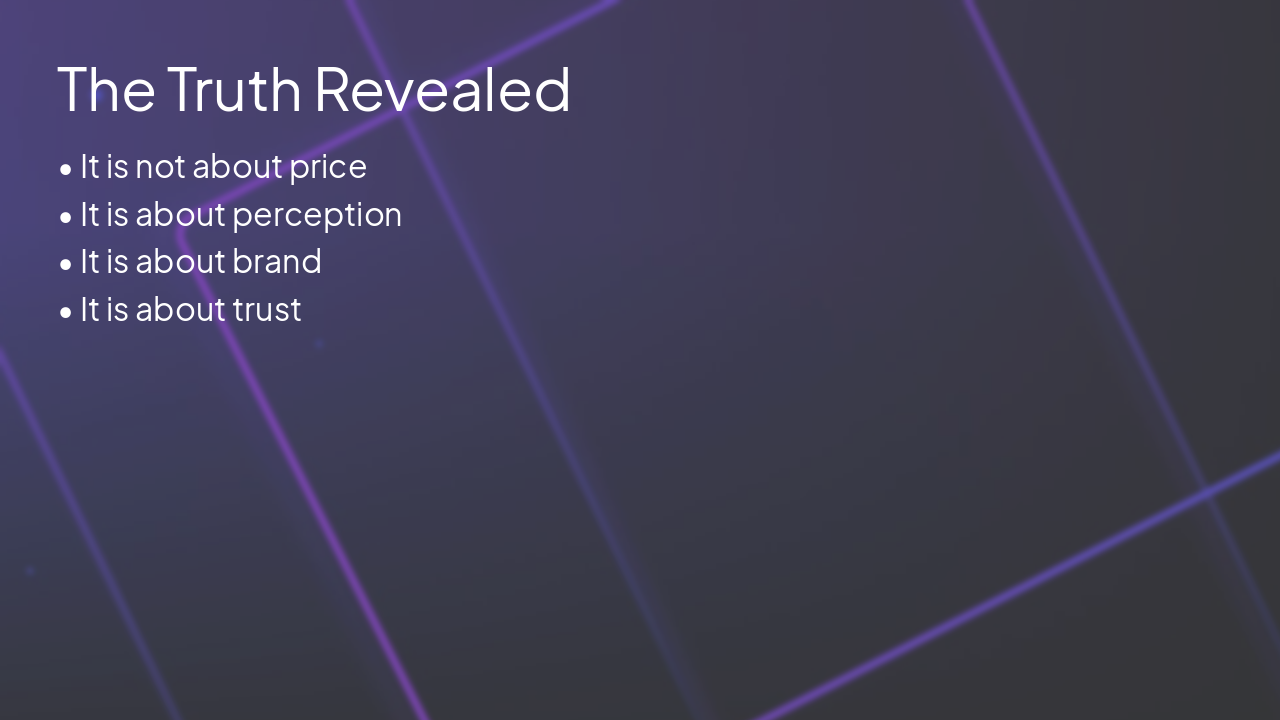 Slide 11 - The Truth Revealed