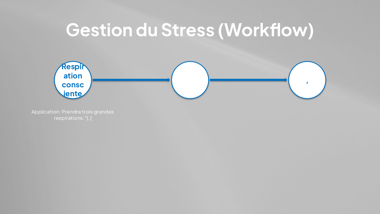 Slide 11 - Gestion du Stress (Workflow)