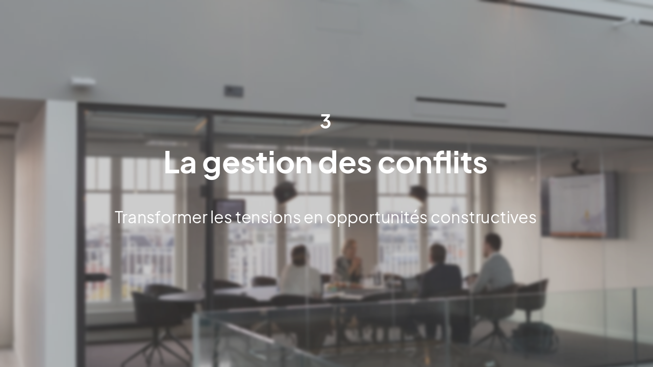 Slide 16 - Section 3: Gestion des Conflits