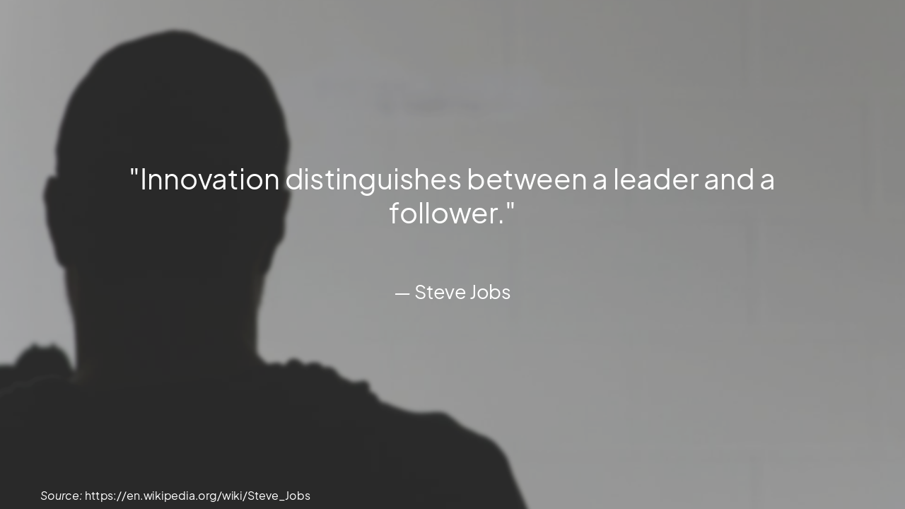 Slide 16 - Inspiration for Innovation