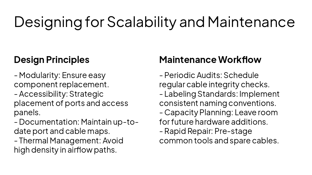 Slide 5 - Designing for Scalability and Maintenance