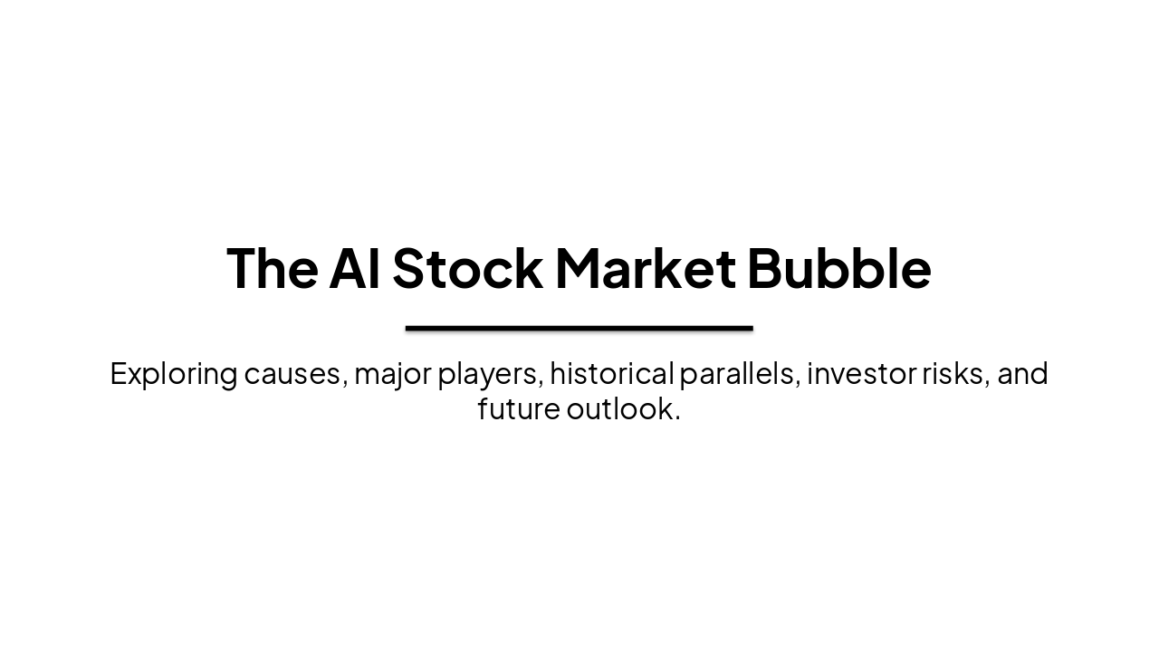 AI Stock Bubble: Hype, Risks & Outlook (34 chars)