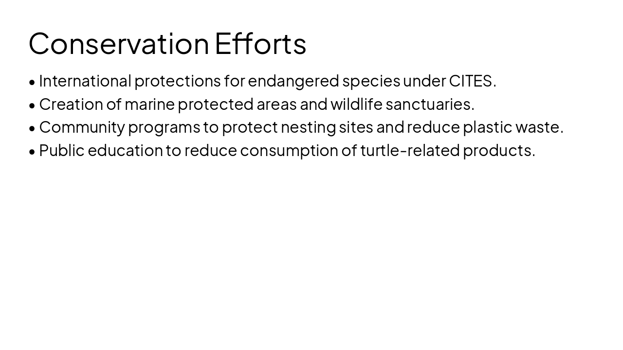 Slide 11 - Conservation Efforts