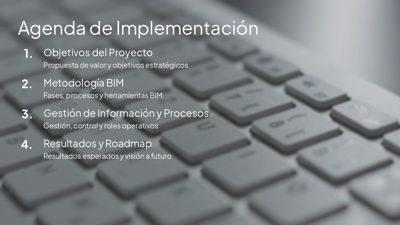 Slide 2 - Agenda de Implementación