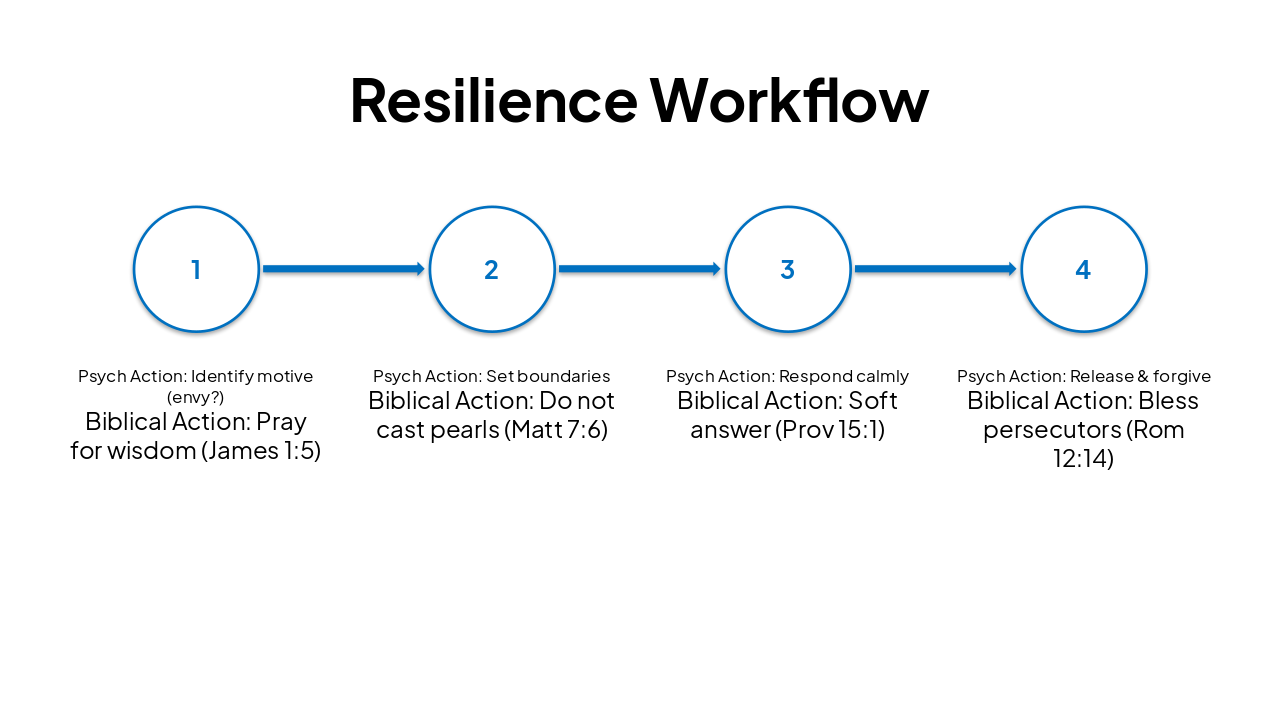 Slide 12 - Resilience Workflow