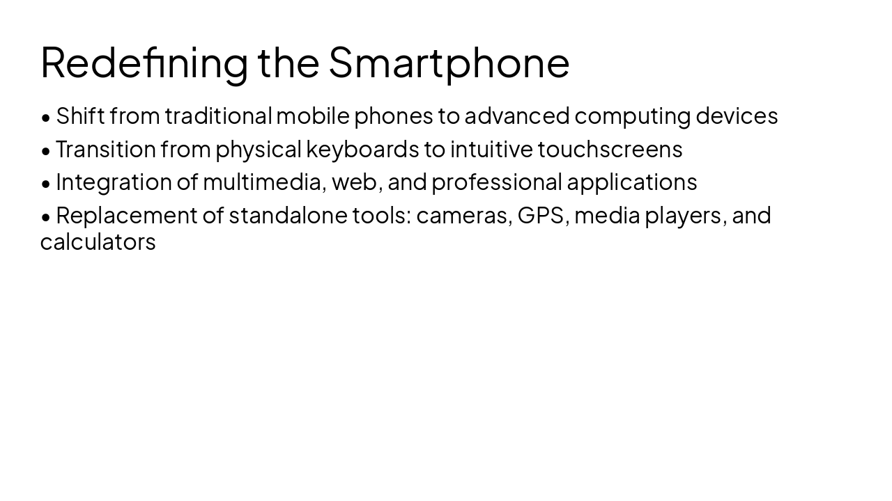 Slide 4 - Redefining the Smartphone