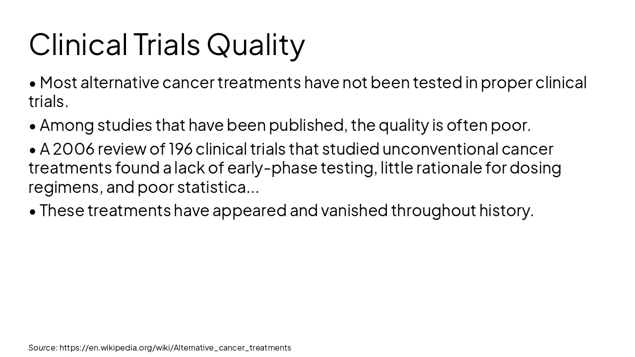 Slide 14 - Clinical Trials Quality