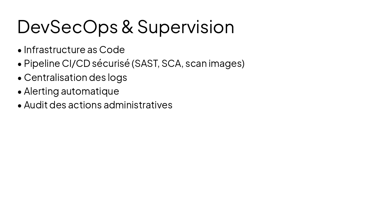 Slide 9 - DevSecOps & Supervision