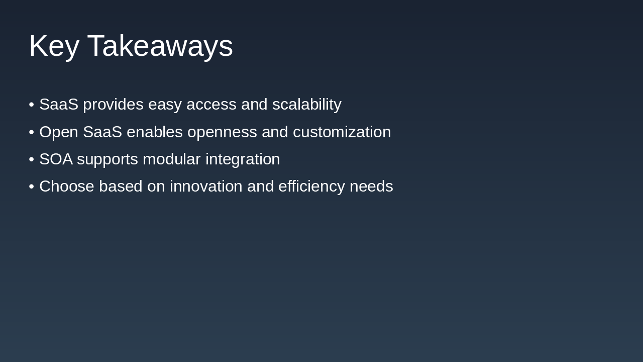 Slide 19 - Key Takeaways