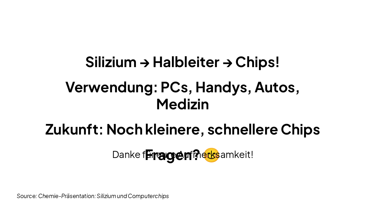 Slide 7 - Zusammenfassung & Verwendung