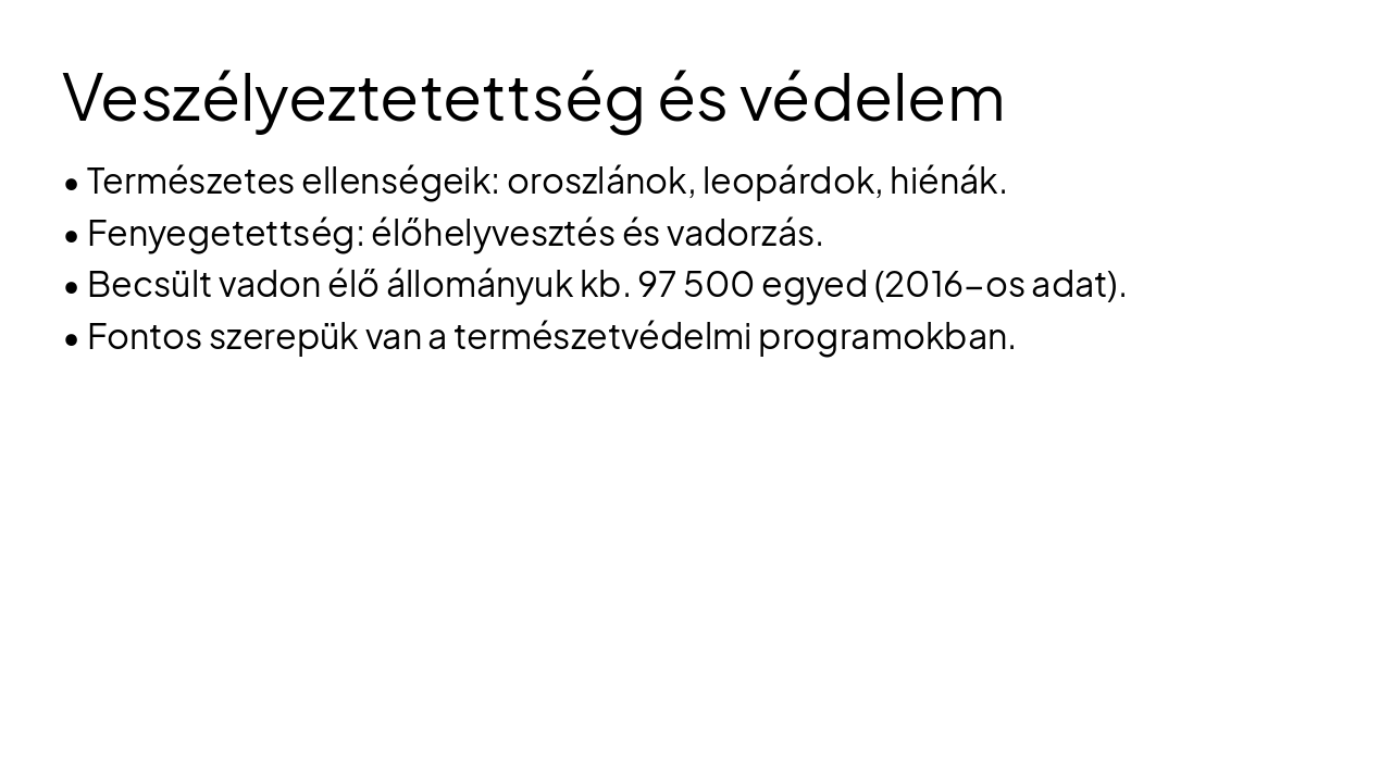 Slide 7 - Veszélyeztetettség és védelem