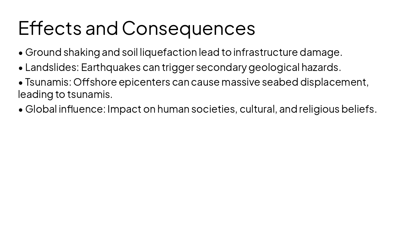 Slide 6 - Effects and Consequences