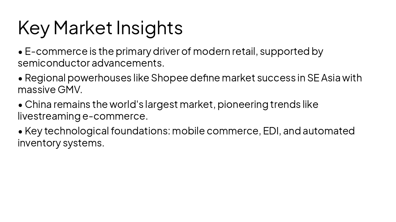 Slide 5 - Key Market Insights