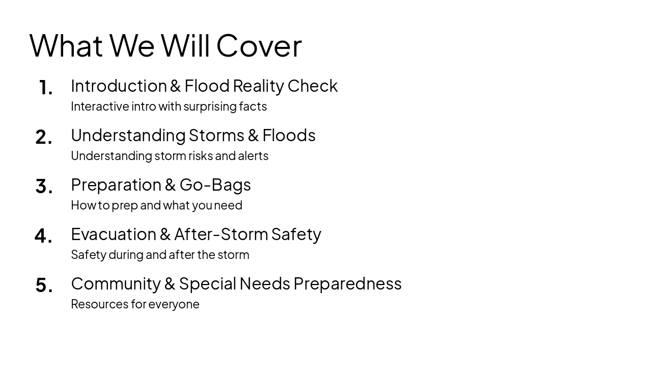 Slide 2 - What We Will Cover