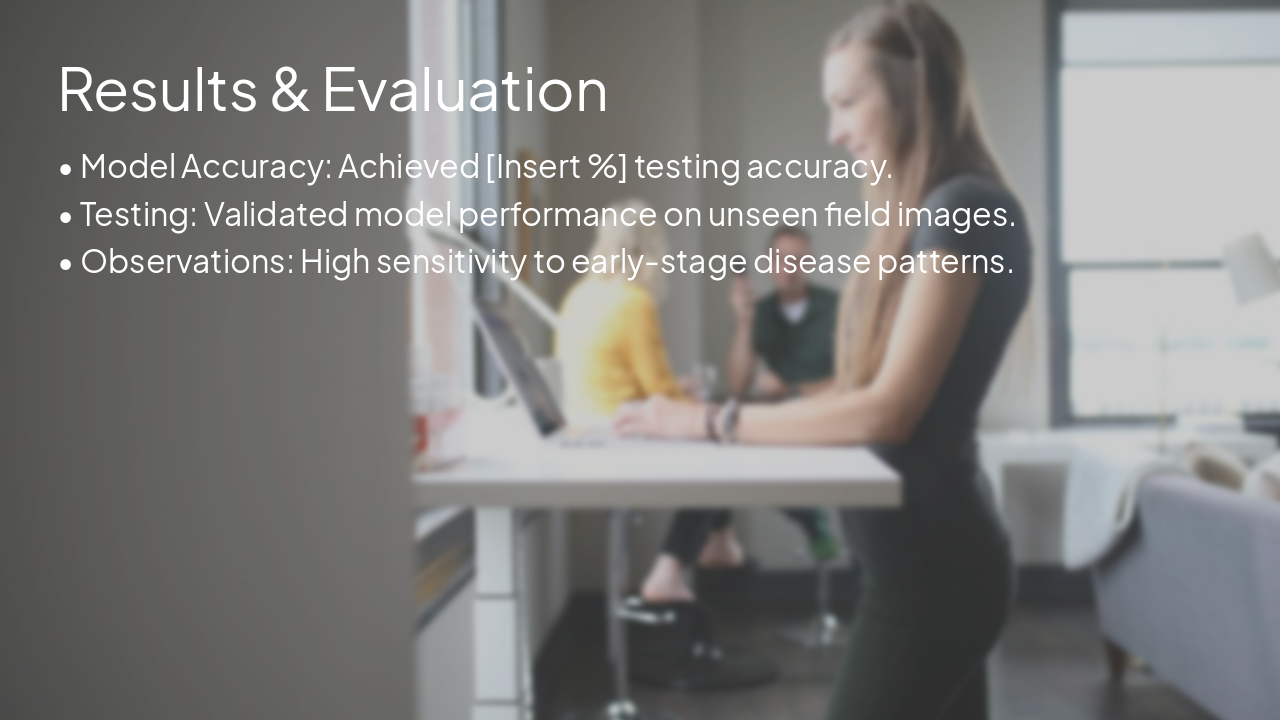 Slide 17 - Results & Evaluation