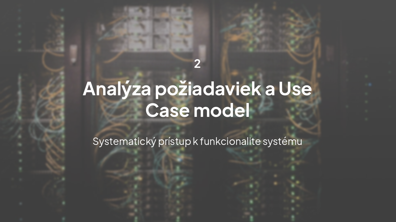 Slide 5 - Požiadavky